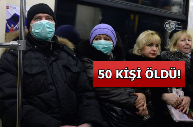 Rusya'da grip salgını: 50 kişi öldü