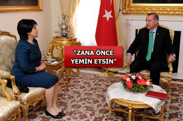 Cumhurbaşkanı'ndan Leyla Zana açıklaması: Önce yemin etsin