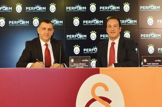Galatasaray Perform ile sponsorluk anlaşması imzaladı
