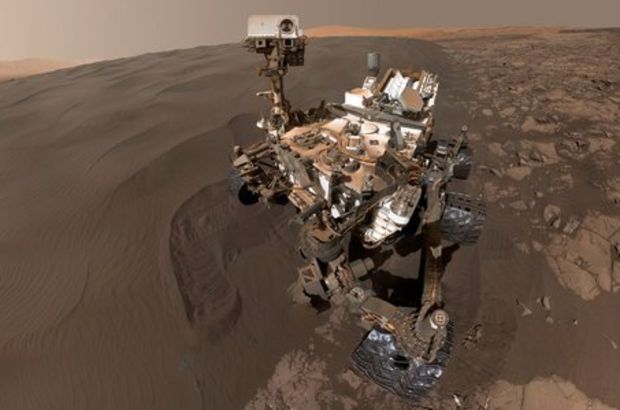 Curiosity Mars selfiesini dünyaya gönderdi