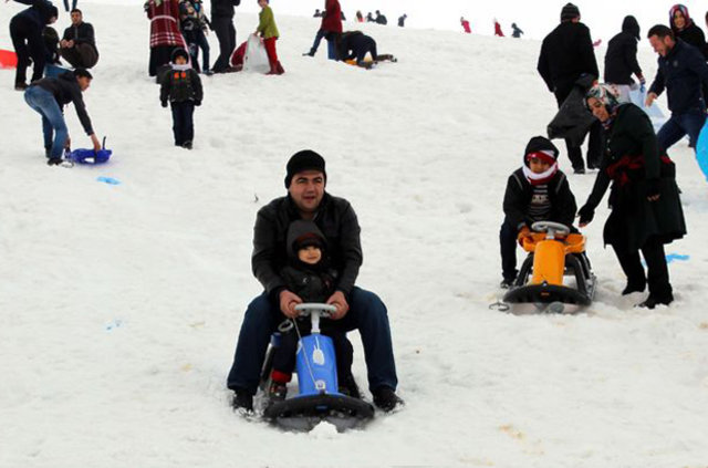 Kahramanmaraş'ta Kar Festivali düzenlendi