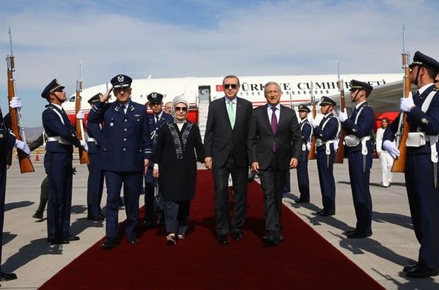 Cumhurbaşkanı Erdoğan Şili´de