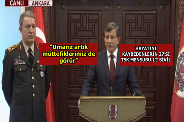 Başbakan Davutoğlu faili ve örgütünü açıkladı