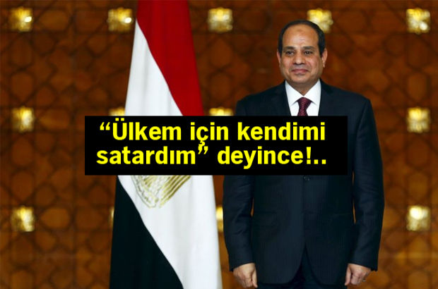 Sisi'nin ülke ekonomisine yardımı olsun diye 