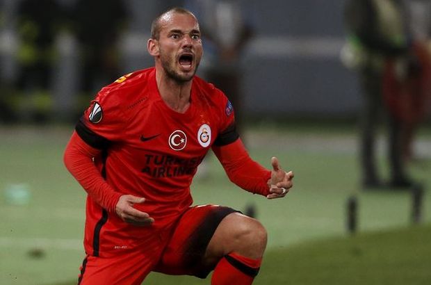 Wesley Sneijder'den İtalyanlara Türk bayraklı gönderme