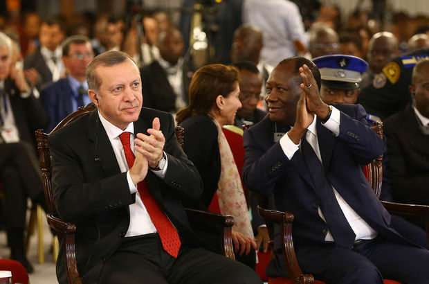 Erdoğan Türkiye-Fildişi Sahili İş Forumu'na katıldı