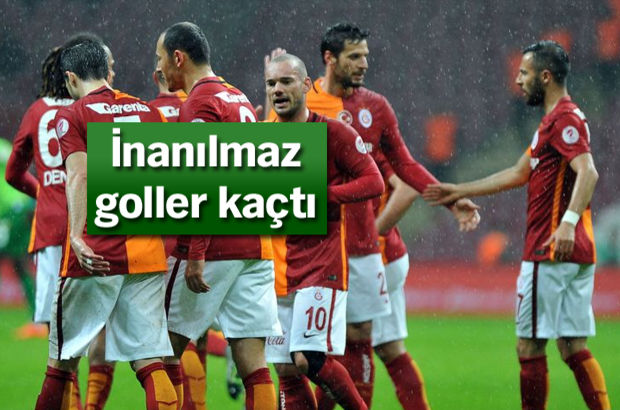 Galatasaray: 1 - Akhisar Belediyespor: 1 | MAÇ SONUCU