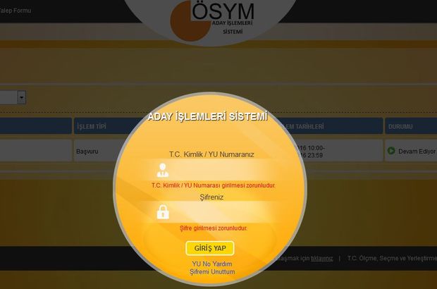 2016 YGS sınav giriş yerleri açıklandı! ÖSYM sınav yerleri ...