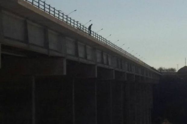 Malatya'da köprüde intihar şoku!
