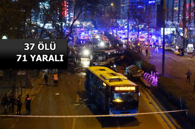 Ankara Kızılay'da bombalı saldırı!
