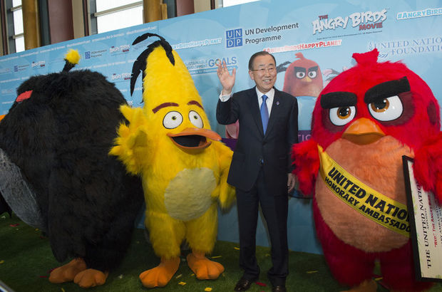 Angry Birds BM elçisi oldu