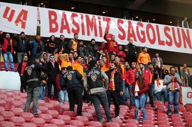 Galatasaraylı taraftarların derbi öfkesi