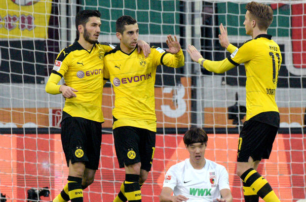 Augsburg: 1 - Borussia Dortmund: 3