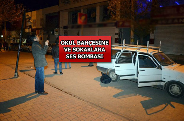 Şanlıurfa Viranşehir'de okul bahçelerine ses bombası atan şahıs yakalandı