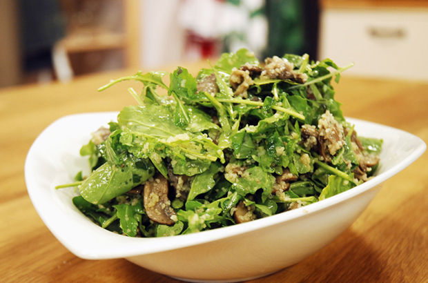 Mantarlı Kinoa Salatası nasıl yapılır?