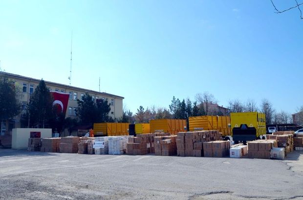 Diyarbakır'da 4 milyon liralık 682 bin 500 paket kaçak sigara ele geçirildi
