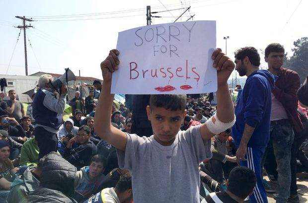 Küçük sığınmacı: Brüksel için üzgünüm