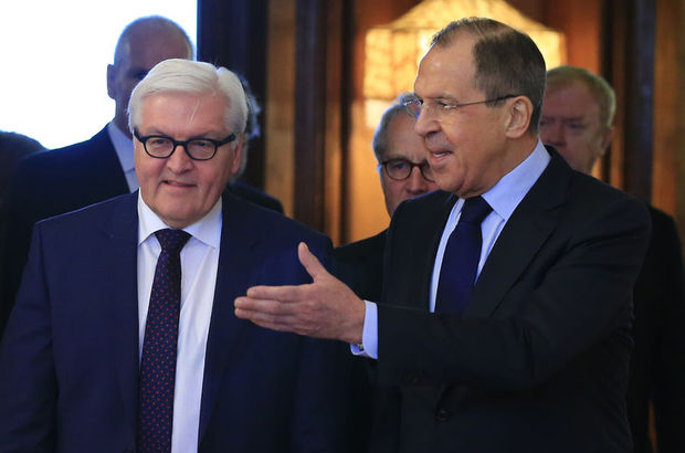 Steinmeier, Rusya Dışişleri Bakanı Lavrov'la görüştü