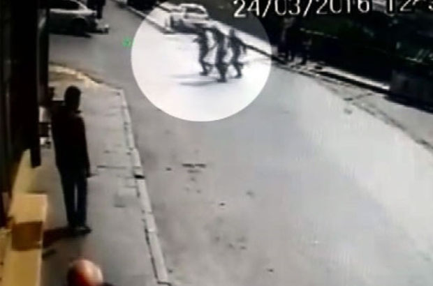 Kağıthanedeki soygun kamerada Kağıthanedeki soygun kamerada