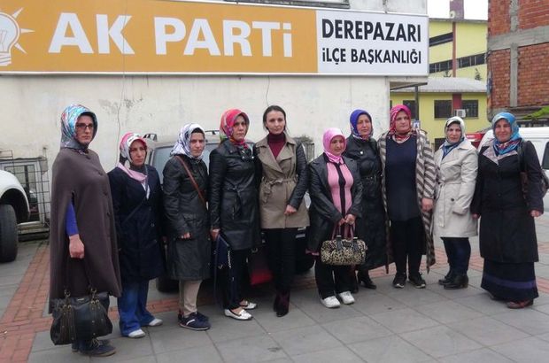 Rize'de AK Parti kadın kolları yönetimi istifa etti