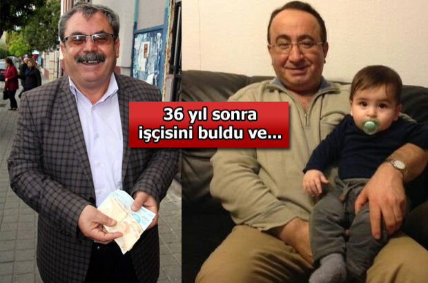 Aydın'da Mehmet Vergili 36 yıl sonra işçisini buldu, ücretini ödedi