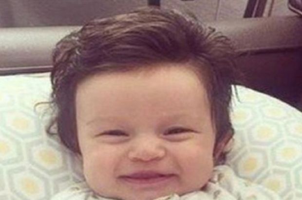 Sosyal medyayı sallayan bebek sizce kaç aylık?