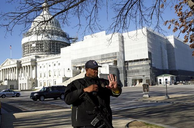 'US Capitol Complex giriş çıkışa kapatıldı