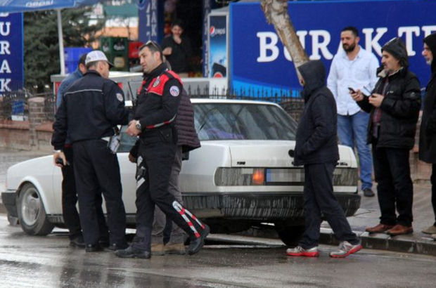 Ankara'da şüpheli araç alarma geçirdi