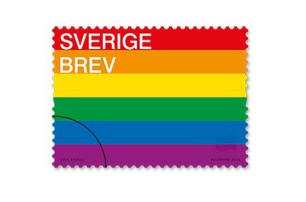 LGBTİ bayrağı posta pulu oluyor