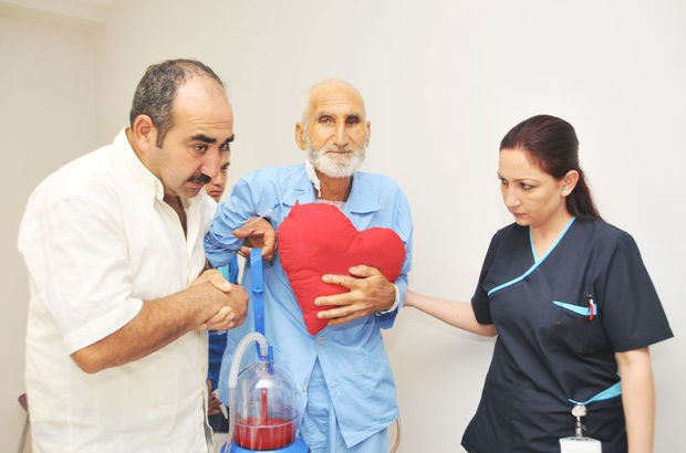 78 yaşındaki Ali Çöp'ün kalp kapağı değişti