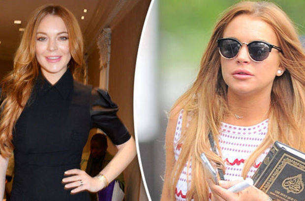 Lindsay Lohan dinini mi değiştirdi?
