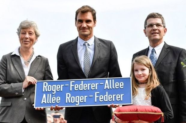 Roger Federer'in adı caddeye verildi