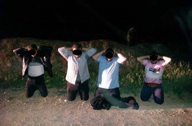 Suriye sınırında terör örgütü DAEŞ mensubu 8 kişi yakalandı