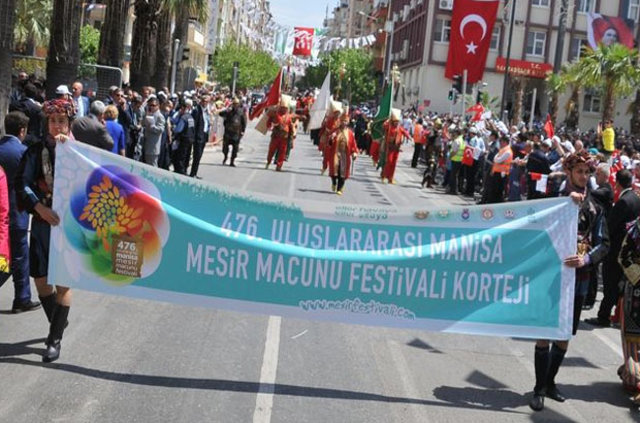 476. Uluslararası Manisa Mesir Macunu Festivali gerçekleşti