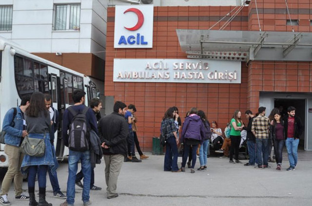 Eskişehir'de Osmangazi Üniversitesi'nde bildiri kavgası
