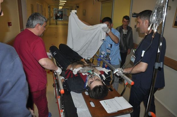 Bursa'da çatıdan düşen işçi ağır yaralandı