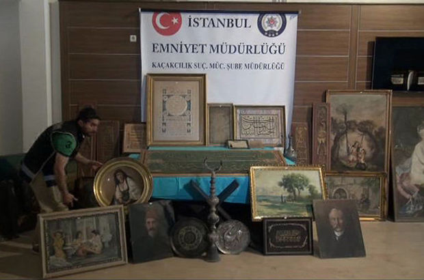 İstanbul'da 25 milyon dolarlık tarihi eser operasyonu