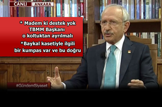 Kılıçdaroğlu Habertürk TV'de soruları yanıtladı