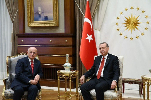 Cumhurbaşkanı Erdoğan, Meclis Başkanı ile görüştü