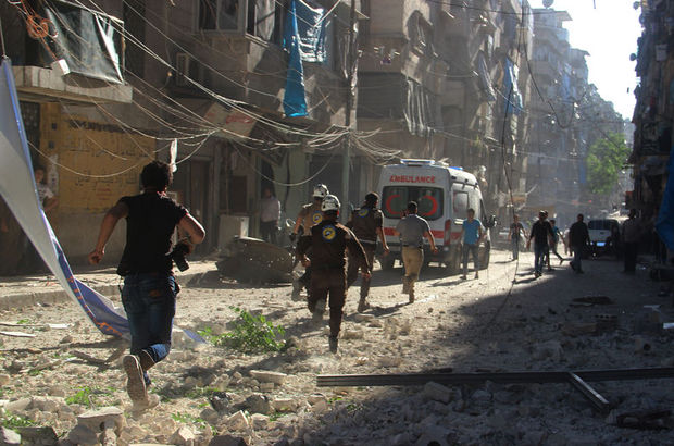 Dışişleri Bakanlığı, Halep'teki hava saldırısını kınadı