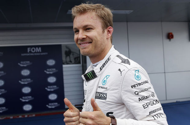 Pole pozisyonu Nico Rosberg'in!