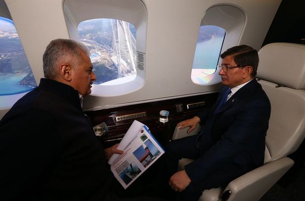 Başbakan Davutoğlu'ndan Binali Yıldırım'a  tebrik telefonu
