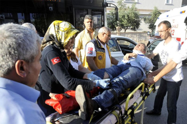 Polis Başmüfettişi Alaattin Özcan Antalya'da kaza yaptı