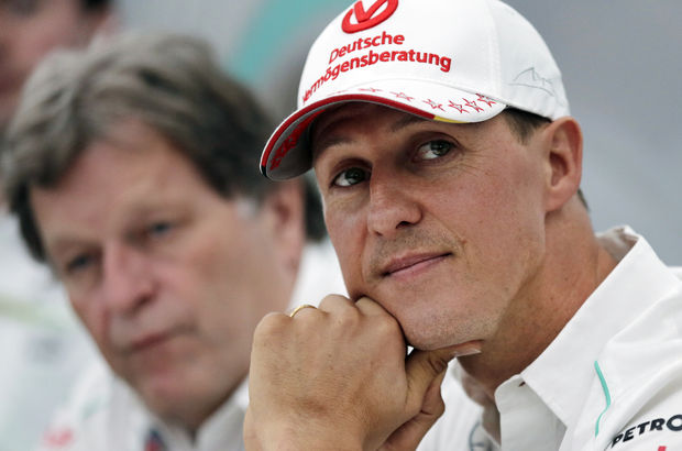 Michael Schumacher'den iyi haber