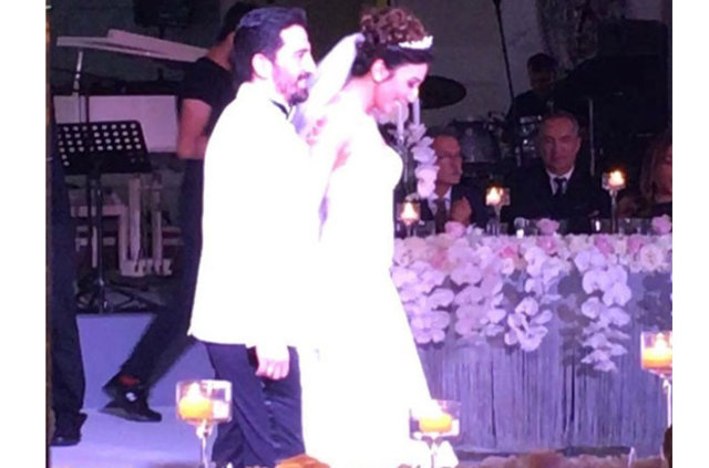 Yasemin Yalçın'ın kızı Eylül Yalçın işadamı Serkan Samrıoğlu ile evlendi