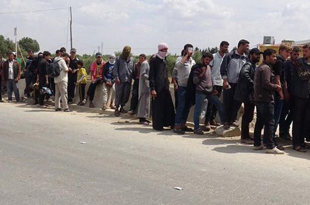 DAEŞ Azez’e yaklaştı Afrin’e göç başladı