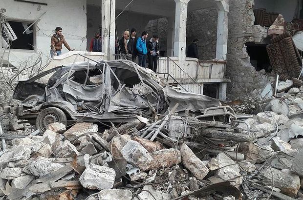 İdlib'e Rus saldırısı: 23 ölü, 35 yaralı