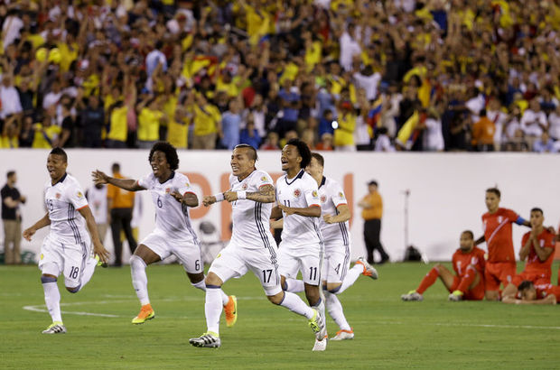 Kolombiya yarı finalde