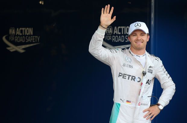 Bakü'de pole pozisyonu Nico Rosberg'in