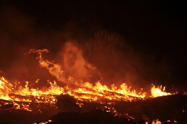 Bodrum'daki orman yangını 24 saat sonra kontrol altına alındı